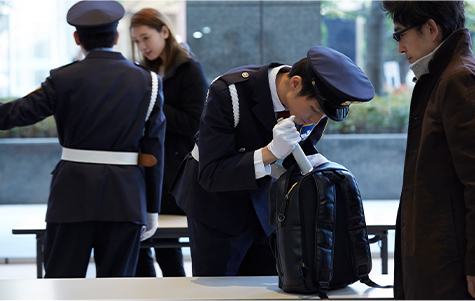 施設警備の仕事